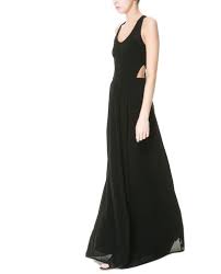 Shop the latest side slit maxi dress styles at forever 21. Zara Black Dress Long Black Maxi Dress Dresses Zara Black Dress