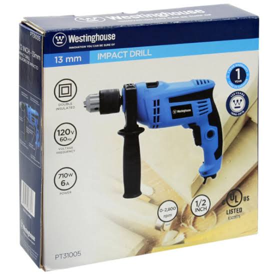 Taladro de Impacto 1/2″ 750W Westinghouse | Compra en línea - almacen.do