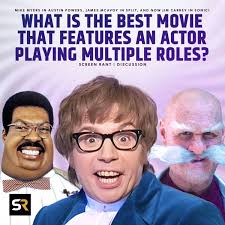 With the Sonic the Hedgehog 3 trailer showing Jim Carrey in two roles, what  are some other movies where actors play more than one character? From James  McAvoy in Split to Mike