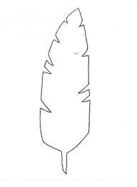 Giant petal paper flower rose template →. Free Printable Feather Stencils Novocom Top