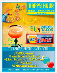 A mexican chowhound from potsdam, ny tried. Cactus Grill Thursday S Cactus Grill And Cantina Facebook