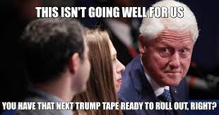 Concerned Bill Clinton And Other Memes From The Second Presidential Debate