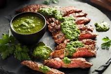 Weeknight Steak: Marinated Flank Steak & Chimichurri
