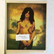 Photo With Musician Slash In 1995: Shirtless With Snakes | eBay