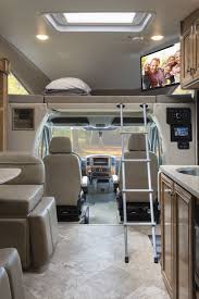 2018 Citation Sprinter 24ss Crystal Sands High Gloss Glazed Monterey Maple Cabover Bunk Tv On Manual Swi Luxury Motorhomes Motorhome Motorhome Interior