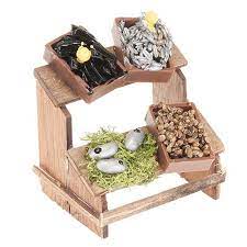 Cestini impagliati a mano con cibo in miniatura, la pialla per il falegname del presepe, ceste con frutta per pastori del presepe realizzate a mano. Frutta In Miniatura Per Presepe Banchetto Presepe 4 Cassette Pesce E Mitili Vendita Online Su Holyart