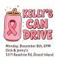Kelly's Can Drive event image