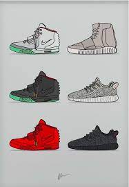 Yeezy 350 custom | best hiking shoes, yeezy, cool adidas shoes. Yeezy Vs Yzy Sneakers Wallpaper Sneaker Art Sneakers Illustration