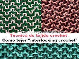 Como tejer una funda reversible para cojines o almohadas tejidos en crochet o ganchillo con dos cuadrados distintos en puntos relieves paso a paso en video tutorial español fáciles de tejer con distintas combinaciones de lanas de colores. Aprende A Tejer Crochet Entrelazado O Interlocking Tecnica De Tejido