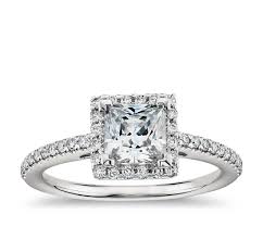 Elegant Princess Cut Diamond Wedding Ring Engagement 1 2 Ct