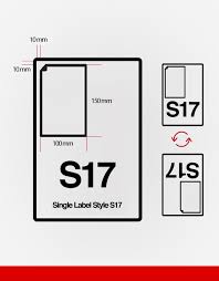 Order today before 2pm pst and we will ship today. S17 Single Integrated Label Cheap Integrated Labels
