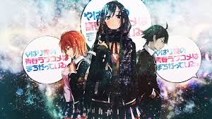Yahari Ore No Seishun Love Come Wa Machigatteiru Manga Yahari Ore No Seishun Love Come Wa Machigatteiru Anime Romantic Anime Anime Wallpaper