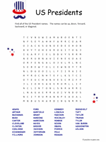Do you know the nickname for delaware? Fourth Of July Word Search