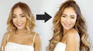 Snap clips, also known as toupee clips, with the crossbars lined with silicone are probably the best one. Hair Extensions For Short Hair New Style Statement Fashionarrow Com