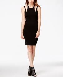 Guess Euro Embellished Cutout Sheath Dress Dresses Women Macy S Black Cutout Dress Little Black Cocktail Dress Womens Dresses