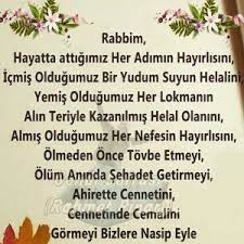 sukur duasi turkce dua allah healing