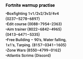 We host zone wars turtle wars customs and 1v1. This Is What I Personally Practise With I Try To Do This Daily What Do You Do To Practise Fortnitecompetitive
