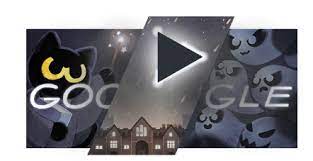 Pin By Eku It Geeks On Google S Doodles Google Doodle Halloween Halloween Doodle Doodles Games