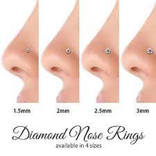 Pink Diamond Prong 14k Gold Nose Ring In 2021 Nose Piercing Jewelry Nose Piercing Body Jewelry Nose