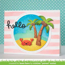 Lawn Fawn Palm Trees Lawn Cuts