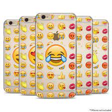 Emoji Iphone Case Iphone 6 Plus Case Transparent Iphone Case Etsy Iphone Transparent Case Iphone Case Etsy Iphone 6 Plus Case