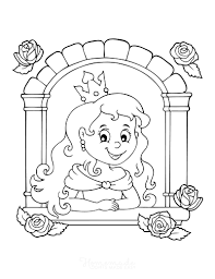 Search through 52518 colorings, dot to dots, tutorials and silhouettes. 61 Princess Coloring Pages Free Printables For Kids Adults