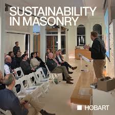 We were pleased to host our Hobart edition of our Sustainability in Masonry  event last night. A big thank you to Scott Balmforth from @terroir_ and  Peter Scott from @xsquaredarchitects for their