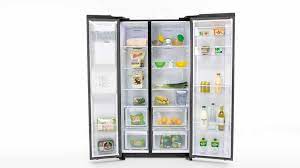 With roller wheel and front height adjuster leg to make safe to . Samsung Srs673dmb Review Fridge Choice