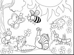 Some people thing that spring is the most wonderful time of the year. Kindergarten Flower Garden Coloring Pages For Kids Drawing With Crayons