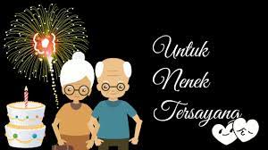 Terima kasih atas ucapan dan doa para sahabat sempena hari lahir saya semalam. Ucapan Birthday Hari Jadi Nenek Youtube