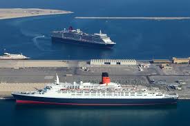 Which are the different types of rooms available in floating hotel dubai queen elizabeth 2 hotel uae? Queen Elizabeth Meets Qe2 In Dubai Photos Cruise Industry News Cruise News