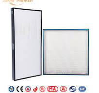 High performance filter knife edge frame mini plate hepa filter