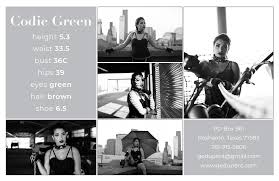 This template can be purchased on the marketplaces listed. Model Comp Card Official