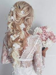 Ulyana Aster Long Wedding Hairstyles Wedding Updos Http Www Deerpearlflowers Com Romantic Bri Summer Wedding Hairstyles Hair Vine Wedding Flowers In Hair