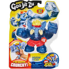Heroes Of Goo Jit Zu Gigatusk Blast Attack Hero Pack Action Figure In 2020 Action Figures Toy Story Figures Hero