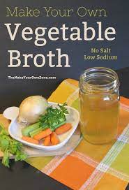 Homemade Vegetable Broth {Stock} - The Make Your Own Zone