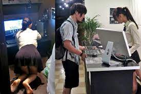 Image] Echie Chinette Cafe Clerk Girl WhoIs Too Defenseless Behind The  Figure Is Found - Porn Image