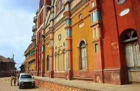 Mosquee Centrale De Porto Novo Architecture Alley Road