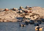 Niaqornaarsuk, a community south of Disko Bay with about 300 ...