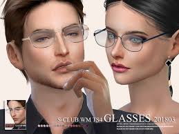 Shine forever glasses · 20. Glasses Fm 201803 By S Club Wm Sims 4 Glasses Sunglasses