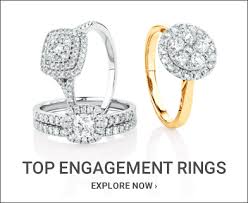 halo engagement rings at michael hill nz