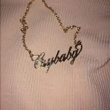 Imagen De Crybaby Necklace And Aesthetic Cute Jewelry Jewelry Body Jewelry
