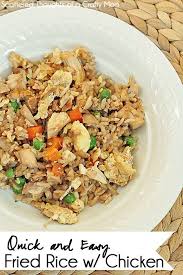 Have Leftover Chicken Or Rice This Easy Fried Rice With Chicken Is A Quick And Easy Meal You Can Get On The T Fried Rice Easy Toddler Chicken Recipes Recipes