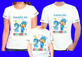 Camisetas Personalizadas Para Aniversario De 2 Anos Kit 3 Camisetas Personalizadas Pocoyo No Elo7 Vida Bela Camisetas D254da Pocoyo Festa Pocoyo Camisetas Personalizadas