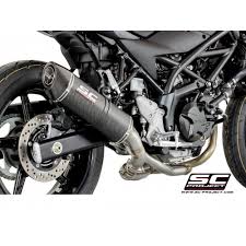 Sc Project Oval Slip On Suzuki Sv650 2016 2017 S14 01 C T O