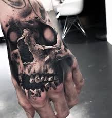 Blending in some badass animals like snakes and crows always work too. 60 Badass Skull Tattoos For Men Masculine Design Ideas