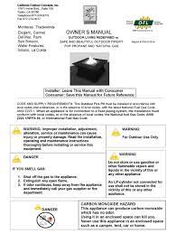 Maybe you would like to learn more about one of these? California Outdoor Concepts Outdoor Living Redefined Outdoor Firepit Owner S Manual Pdf Download Manualslib