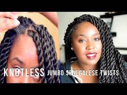 Knotless Jumbo Senegalese Twists Keep Your Edges Youtube Senegalese Twist Hairstyles Twist Hairstyles Hair Twist Styles