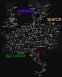 Euro Truck Simulator 2 Map Of The World Bus Games Simulation Trucks
