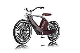 Dieses Fahrrad Hat Wirklich Ein Ganz Spezielles Design Und Wirkt Als Hatte Es Gerade Eine Zeitreise Hinter Sich Tatsachl E Bike Custom Fahrrad Fahrrad Design